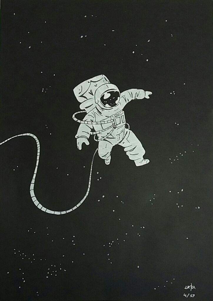 Dibujo en fondo negro | ✐Ilustra✎ Amino Dibujo en fondo negro | ✐Ilustra✎ Amino