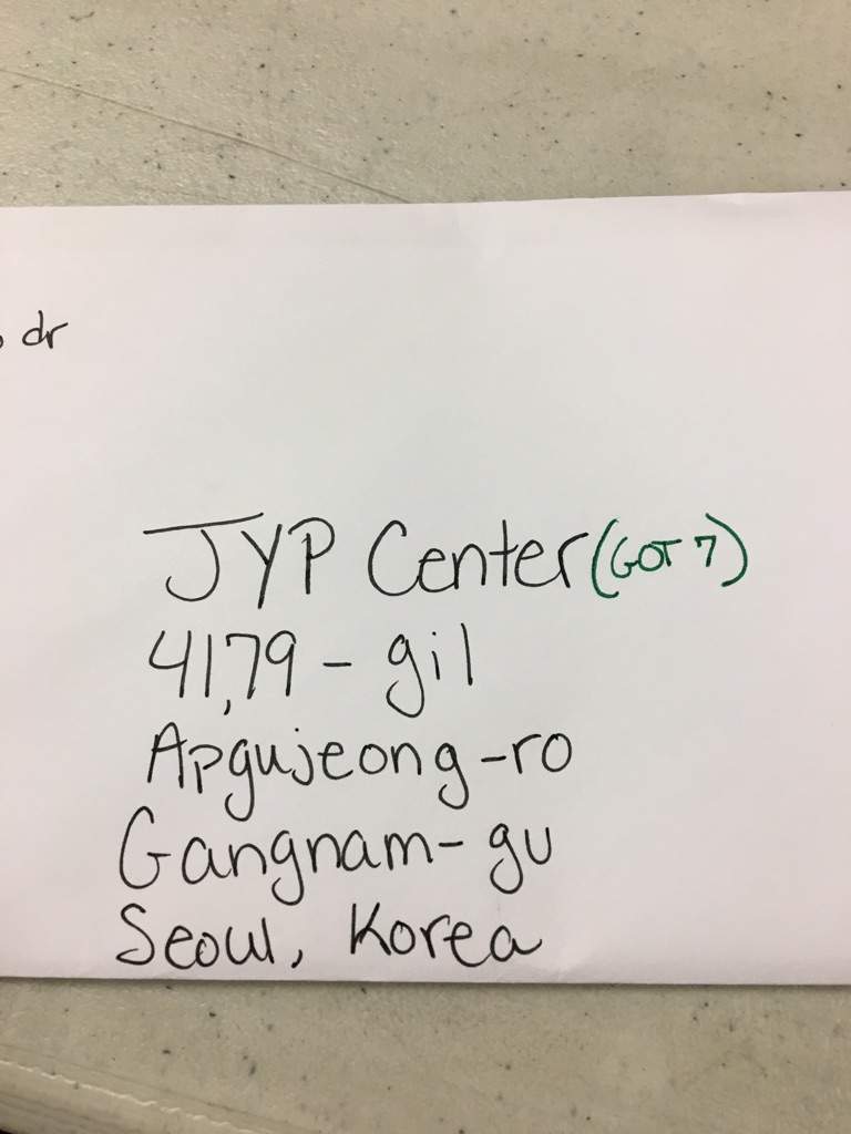 How To Send Fan Mail Got7 Amino