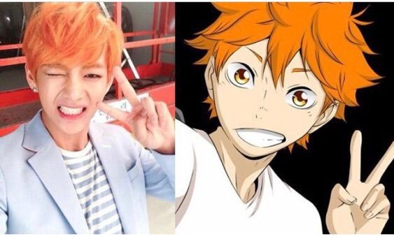Taehyung as Anime Characters | ARMY's Amino