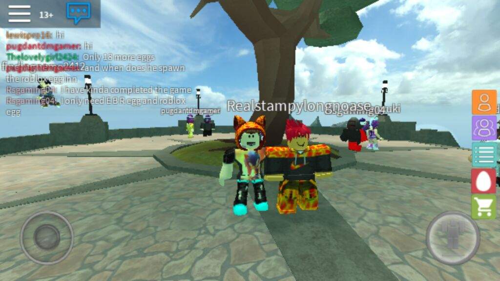 a screenshot of my friends game roblox