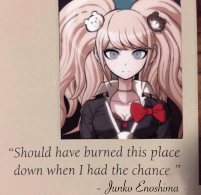 Yearbook Quotes Danganronpa Amino