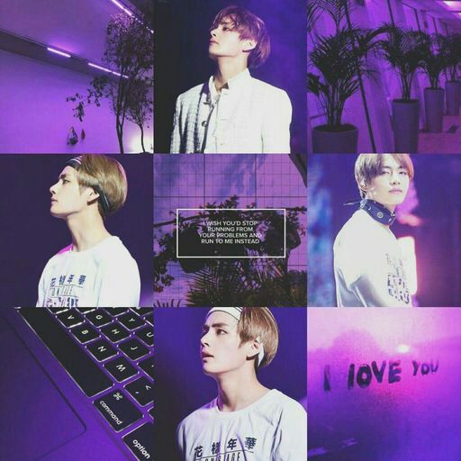 BTS V Aesthetics( Purple)♡ | BTS ARMY's Moodboards Amino