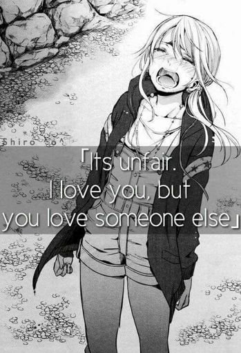 Unrequited love🖤 | Anime Amino