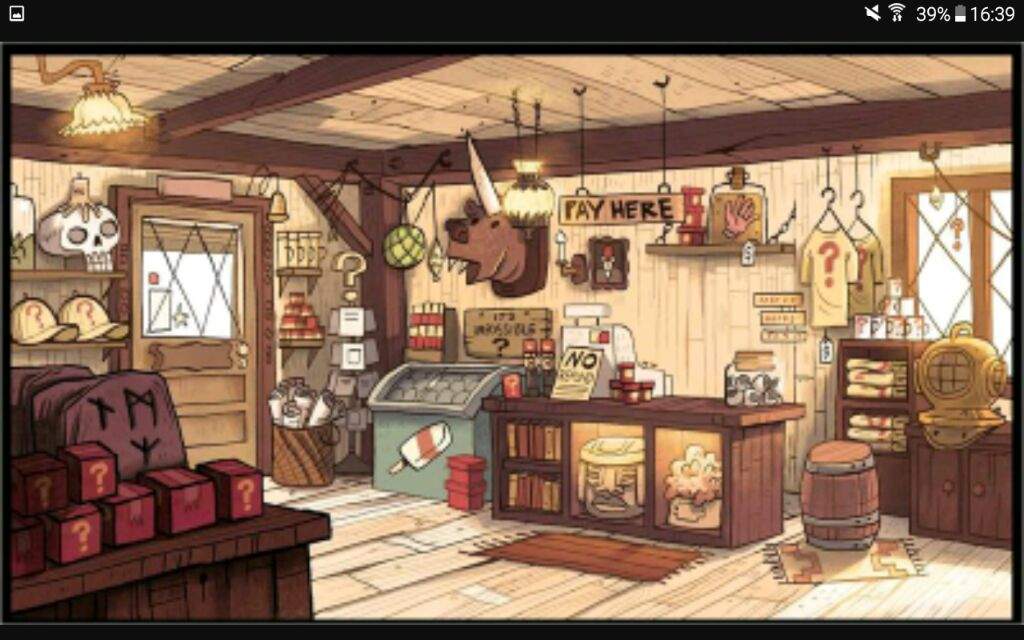 Gravity Falls Mystery Shack Floor Plan