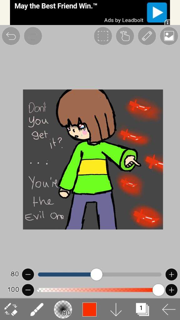 ...You're the evil one. | Undertale Amino