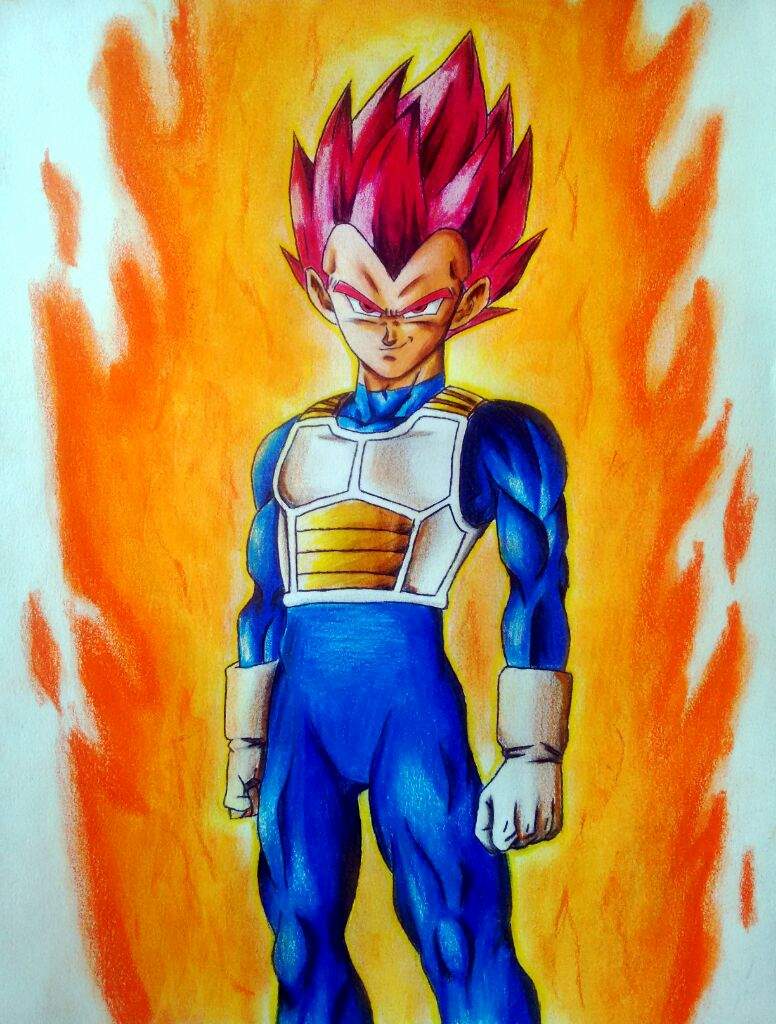 Dibujo Vegeta SSG | DRAGON BALL ESPAÑOL Amino