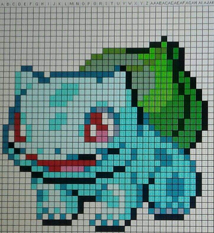 Bulbasaur Pixel Art | Pokémon Amino