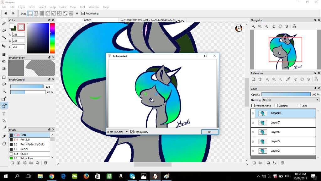 how to animation in firealpaca