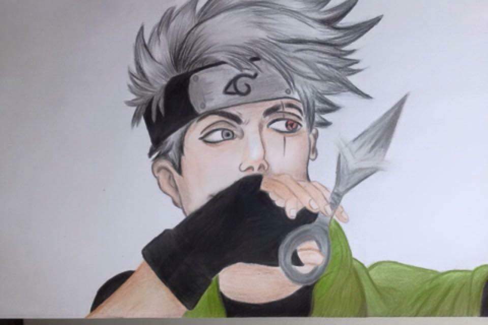 Como Desenhar O Kakashi Realista Basta Clicar E Arrastar Em Qualquer Dire O Para Criar Uma Nova