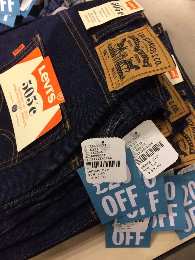 levi's 20 off