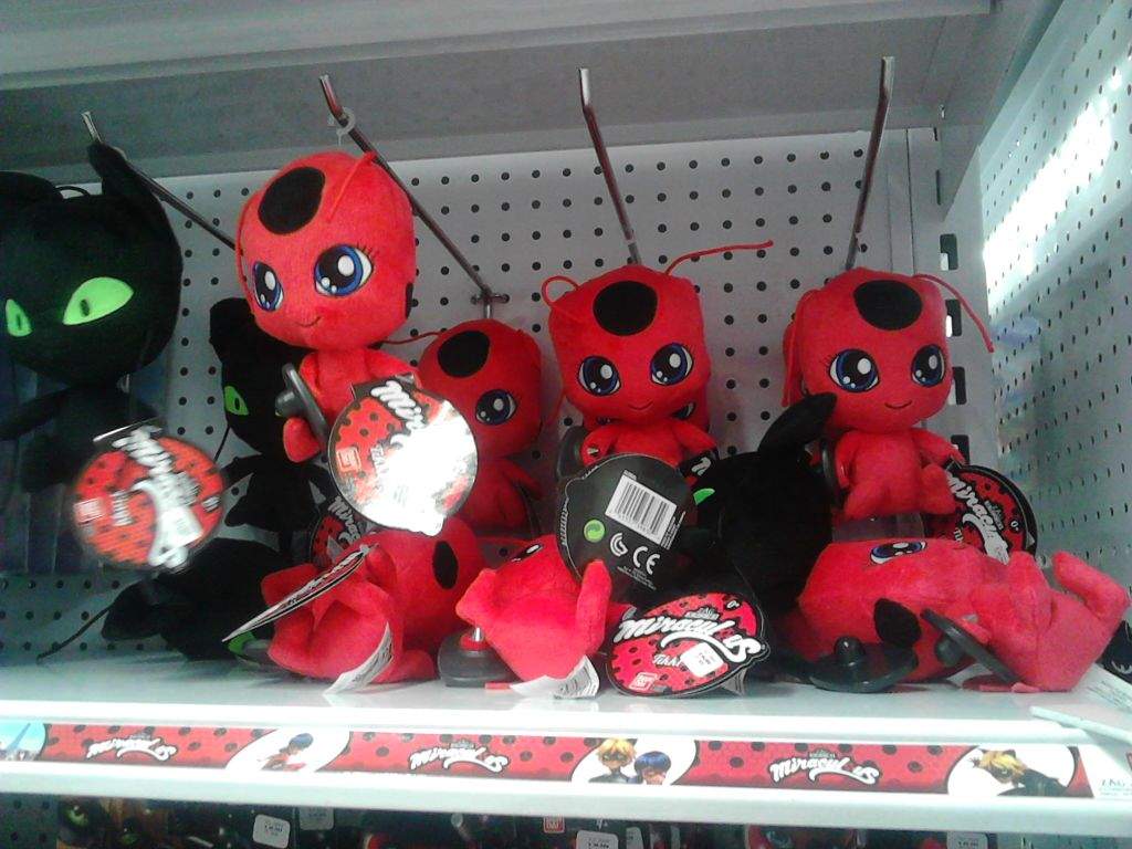 peluches de tikki y plagg