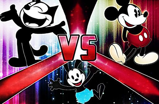 Felix the Cat vs Mickey Mouse vs Oswald The Lucky Rabbit | VS BATTLES ...