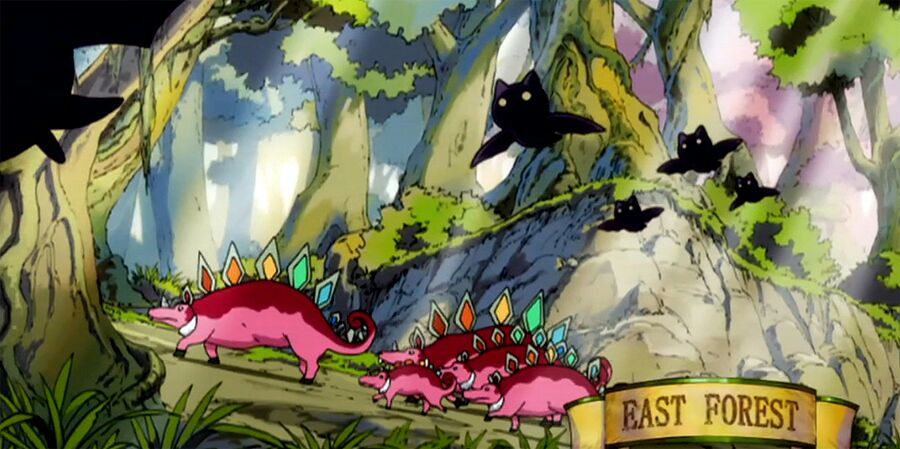 fairy tail anime world map