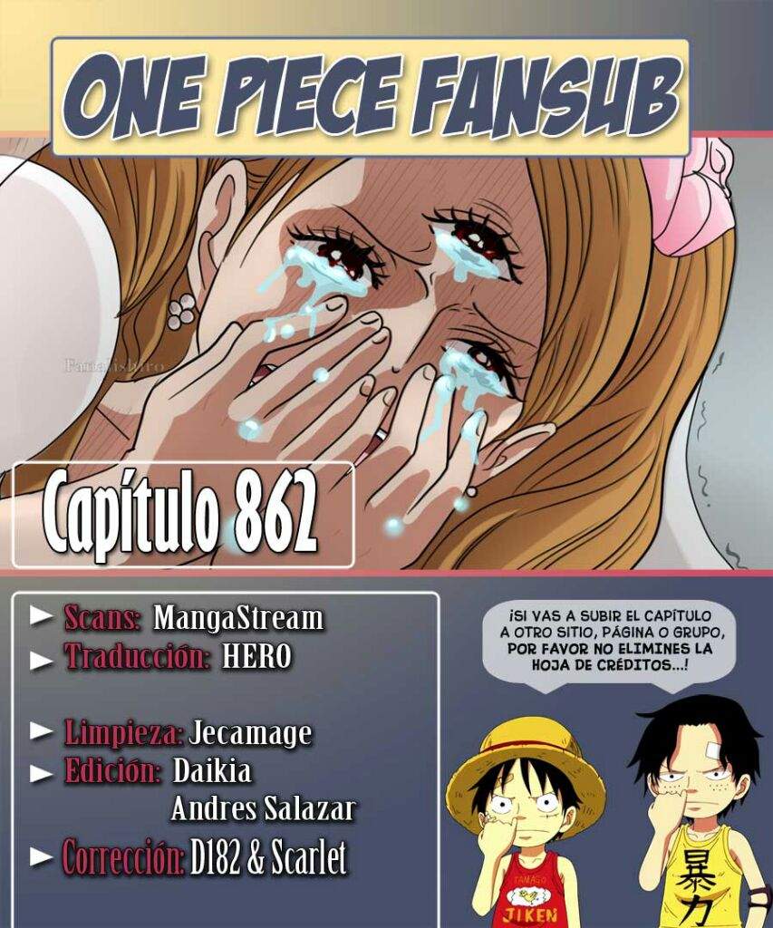 One Piece Manga 862 El Pensador Consumado One Piece Amino