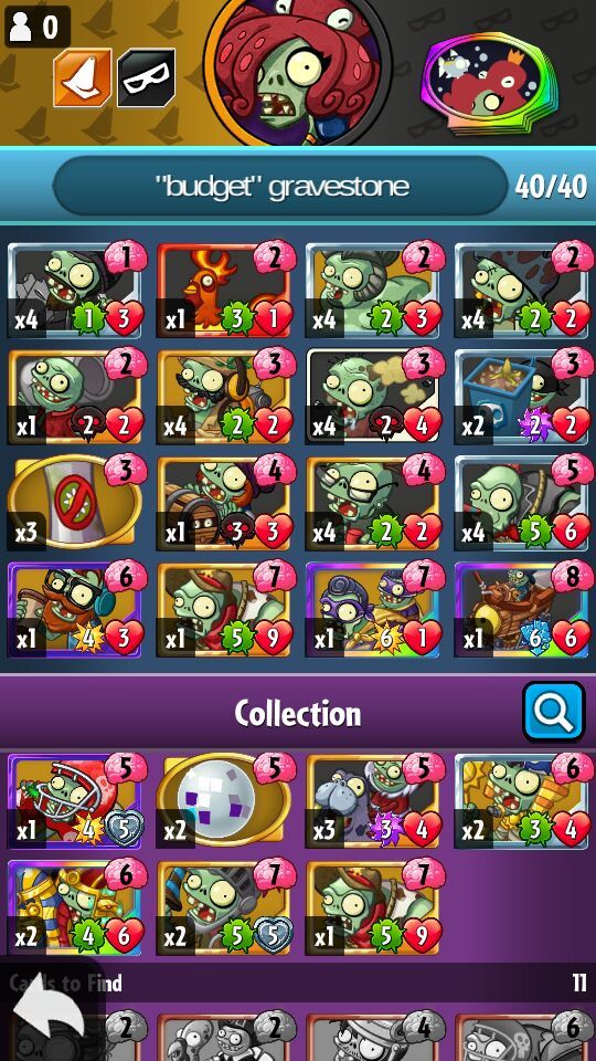 plants vs zombies heroes decks