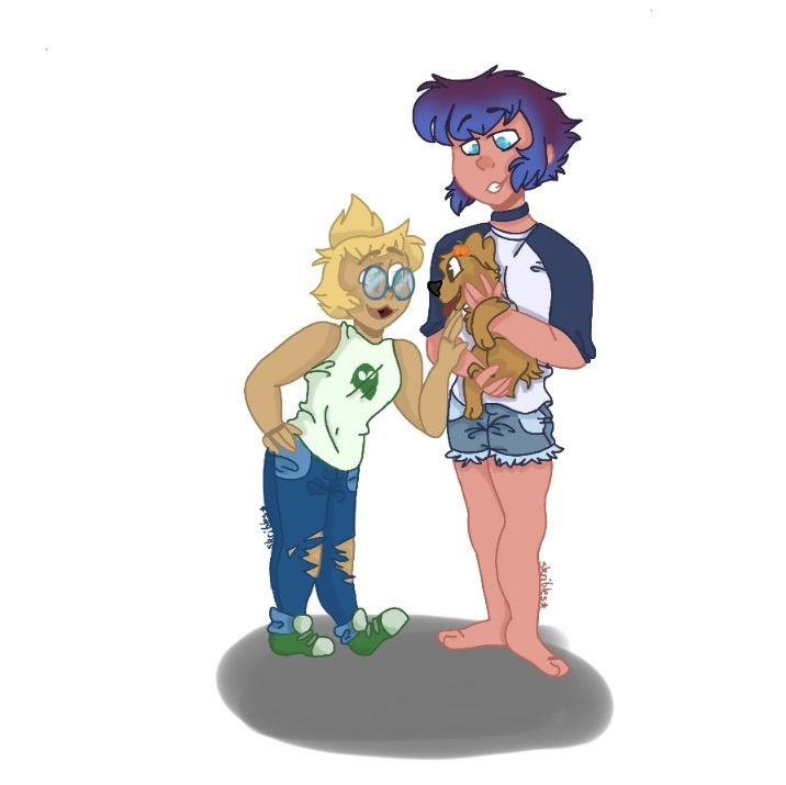 Human Peridot, Lapis And Pumpkin 