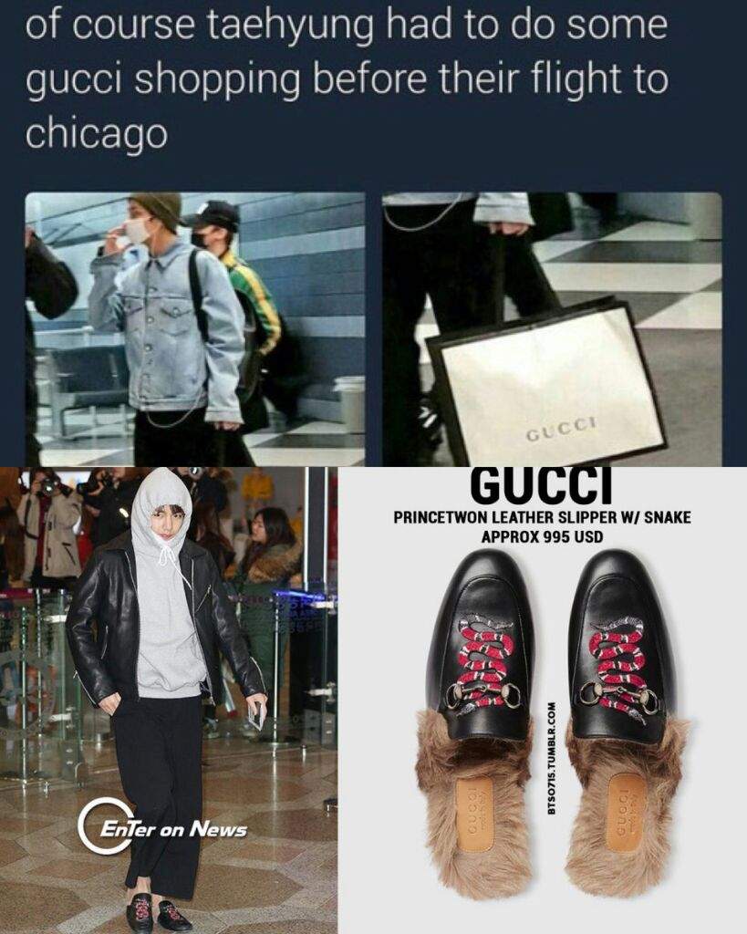 taehyung gucci shirt price