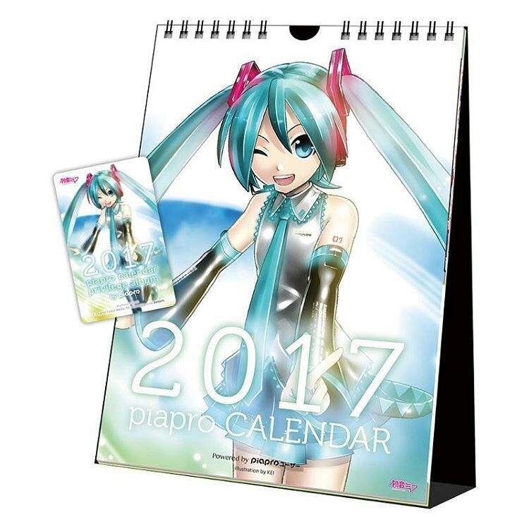 [1]☆ Calendar 2017 VOCALOID Anime Amino