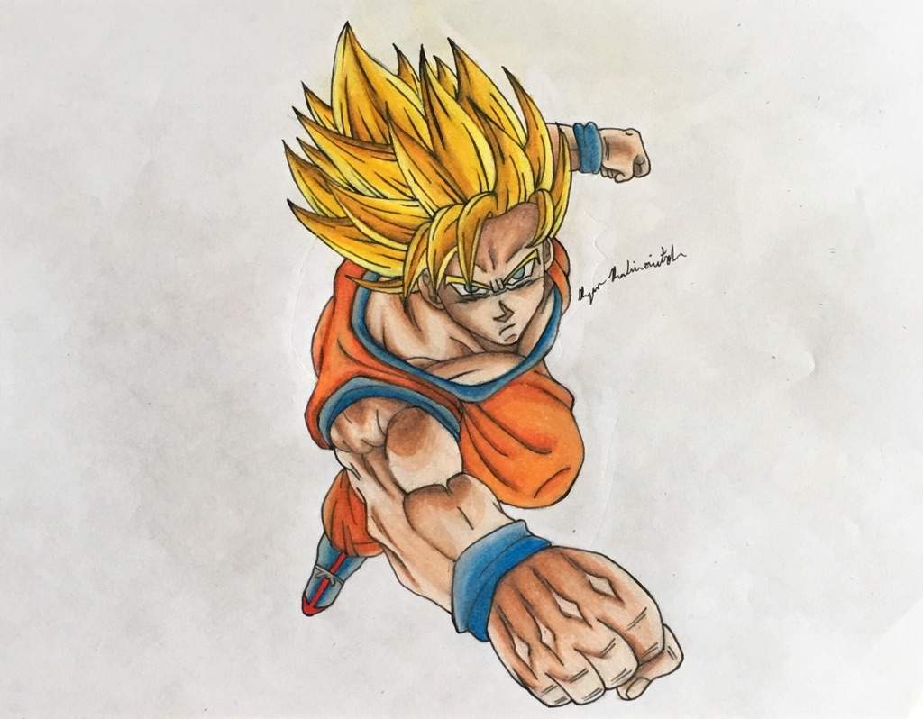 Nếu bạn yêu thích Goku SSJ2, một bức vẽ đẹp về anh ấy chắc chắn sẽ làm nức lòng bạn. Hãy xem ngay bức vẽ với đường nét mềm mại và màu sắc tươi sáng, bạn sẽ cảm thấy như đang chiêm ngưỡng một cuộc chiến đầy kịch tính của Goku.