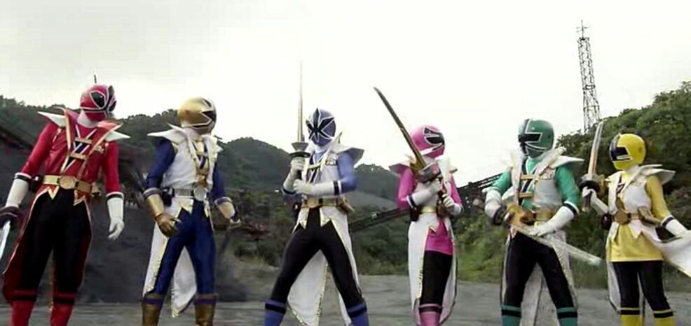 Power Rangers Super Samurai.