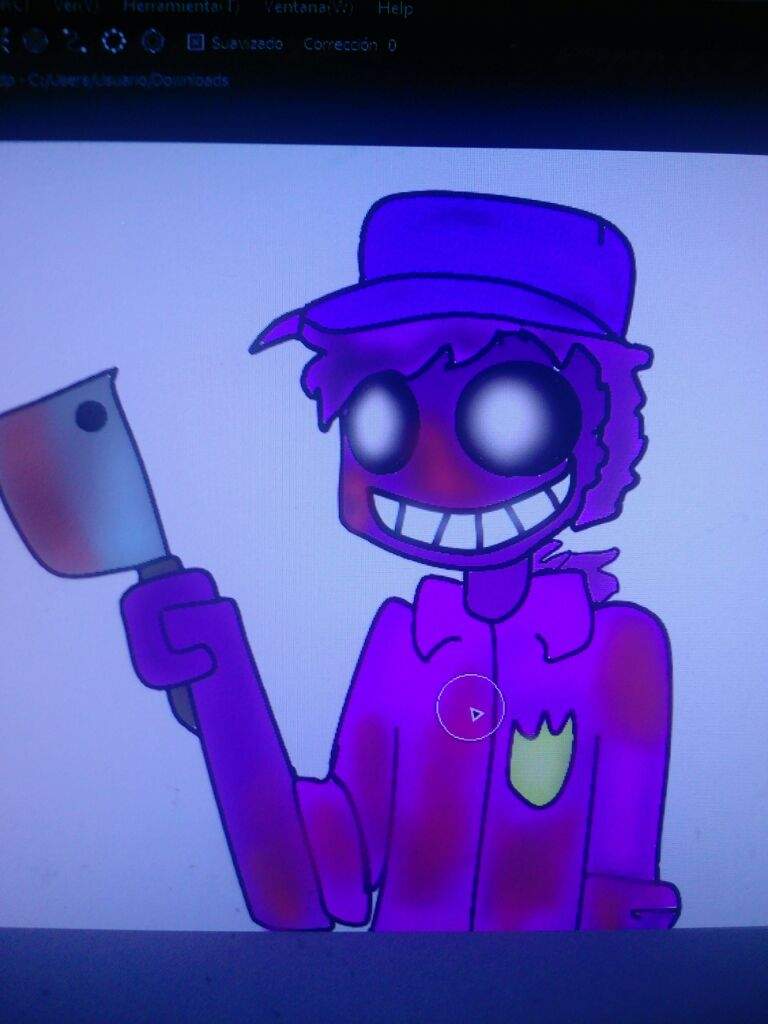 Dibujo De Purpel Guy 