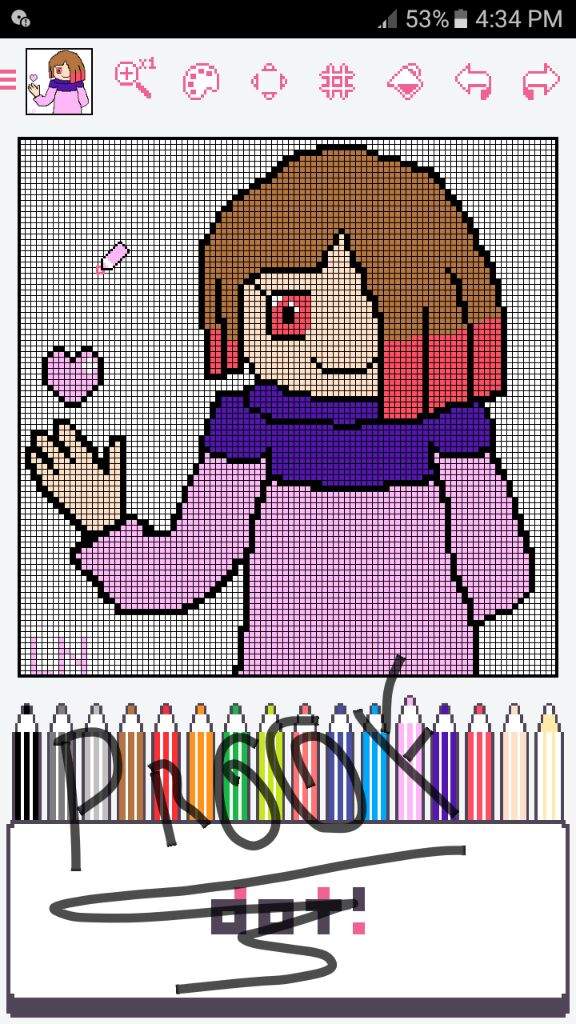 Betty Pixel Art | Glitchtale Amino