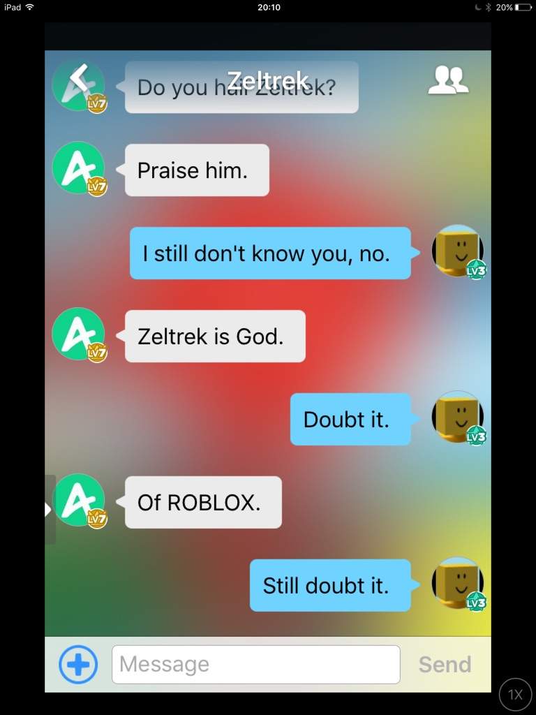 Weird Conversation Roblox Amino