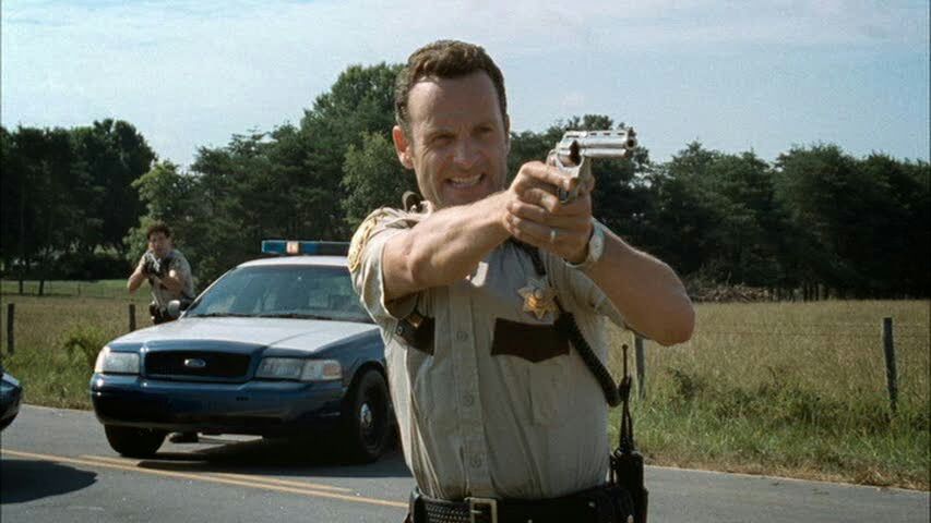 Resultado de imagen para persecucion policial the rick the walking dead