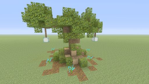 First Custom Tree 🌱 | Minecraft Amino