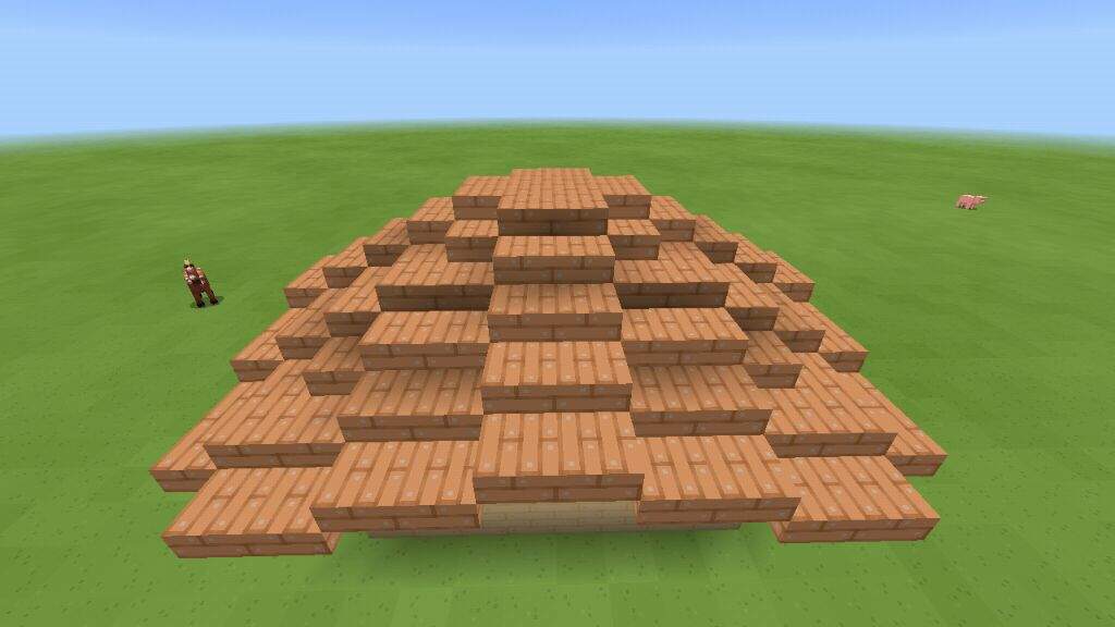 Minecraft Flat Roof