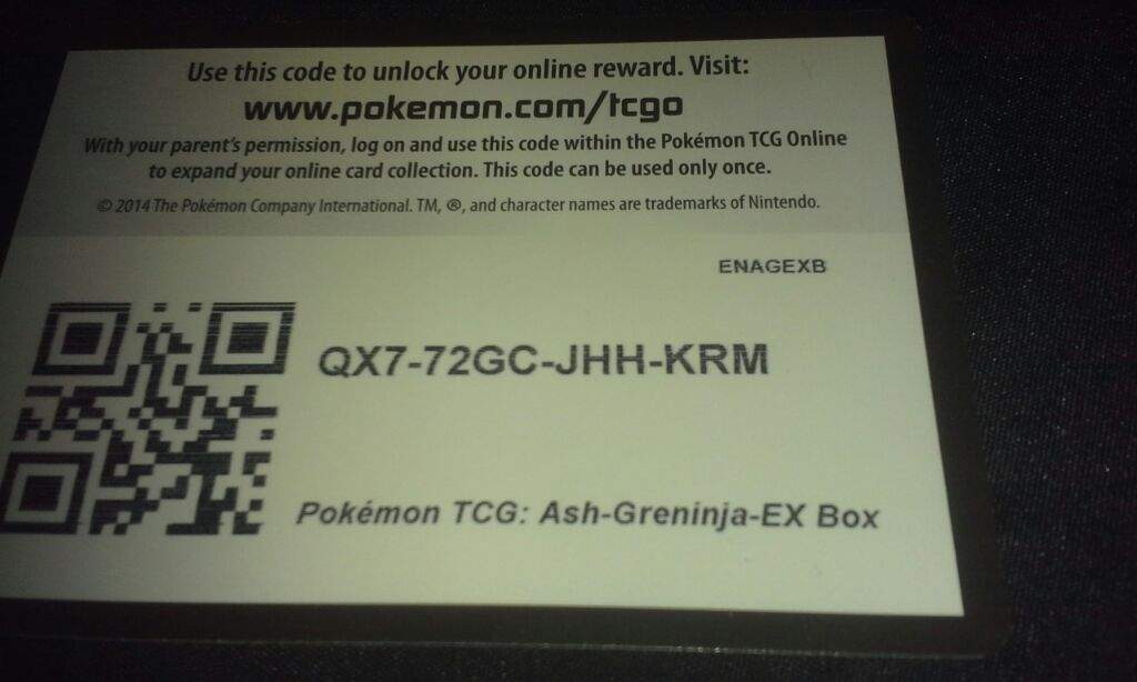 free pokemon card codes