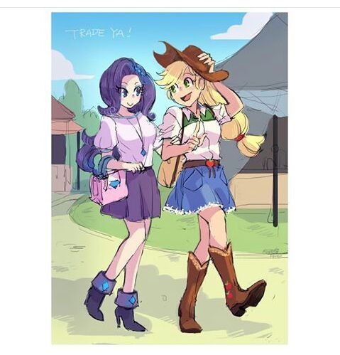 Rarijack human version -MLP FIM | Yuri Nation Amino