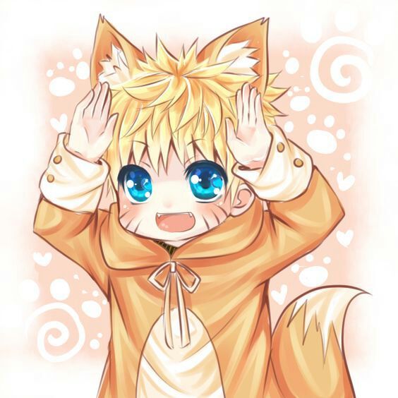 Naruto with fox ears | Naruto Amino