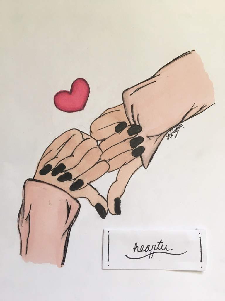 Résultat de recherche d'images pour "hand heart art blackpink"