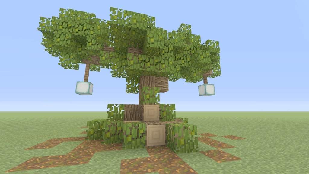 First Custom Tree 🌱 | Minecraft Amino