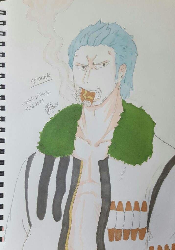 Smoker Fanart One Piece Amino