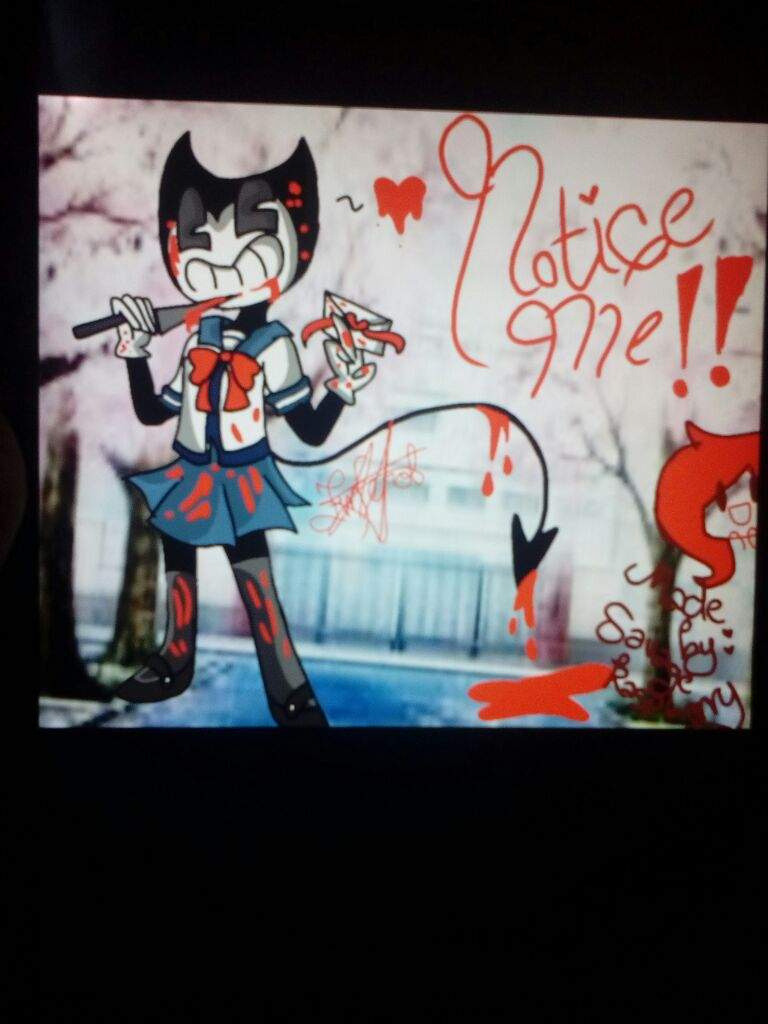 yandere cuphead x bendy