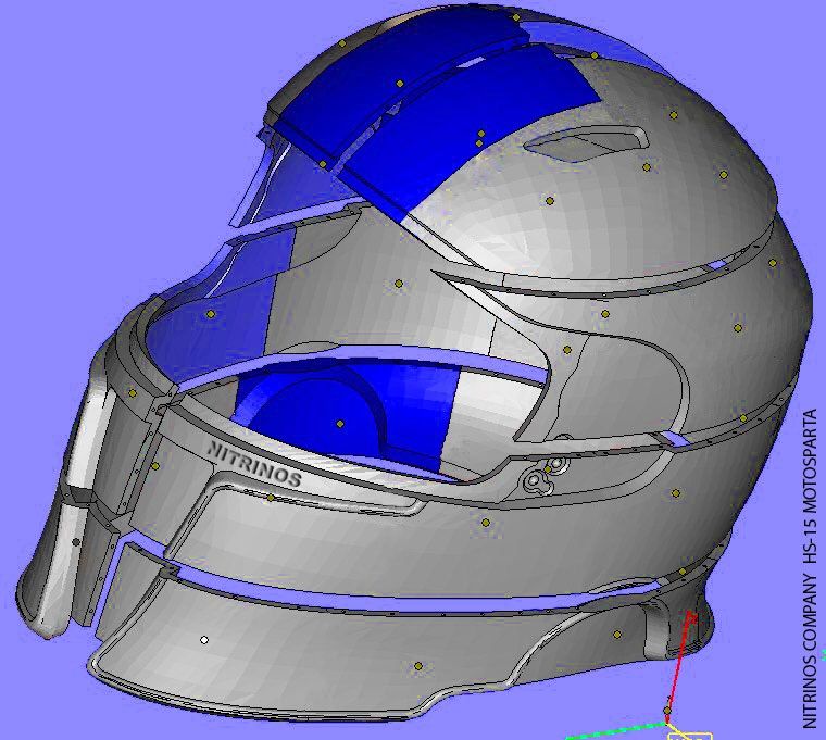 nitrinos spartan helmet