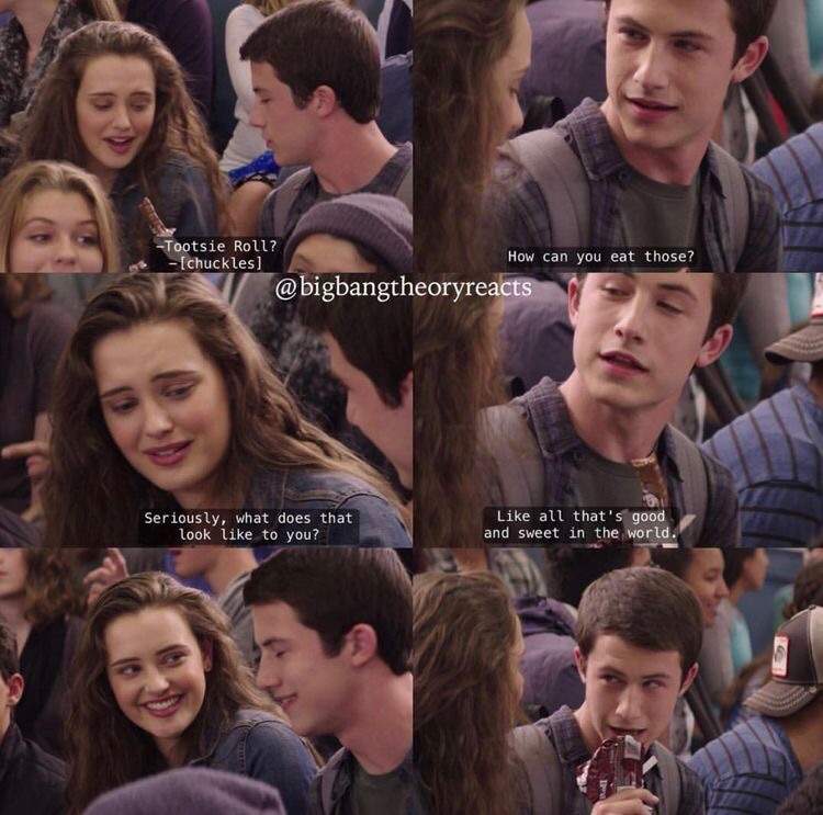 13 reasons why kiss scene hannah and clay