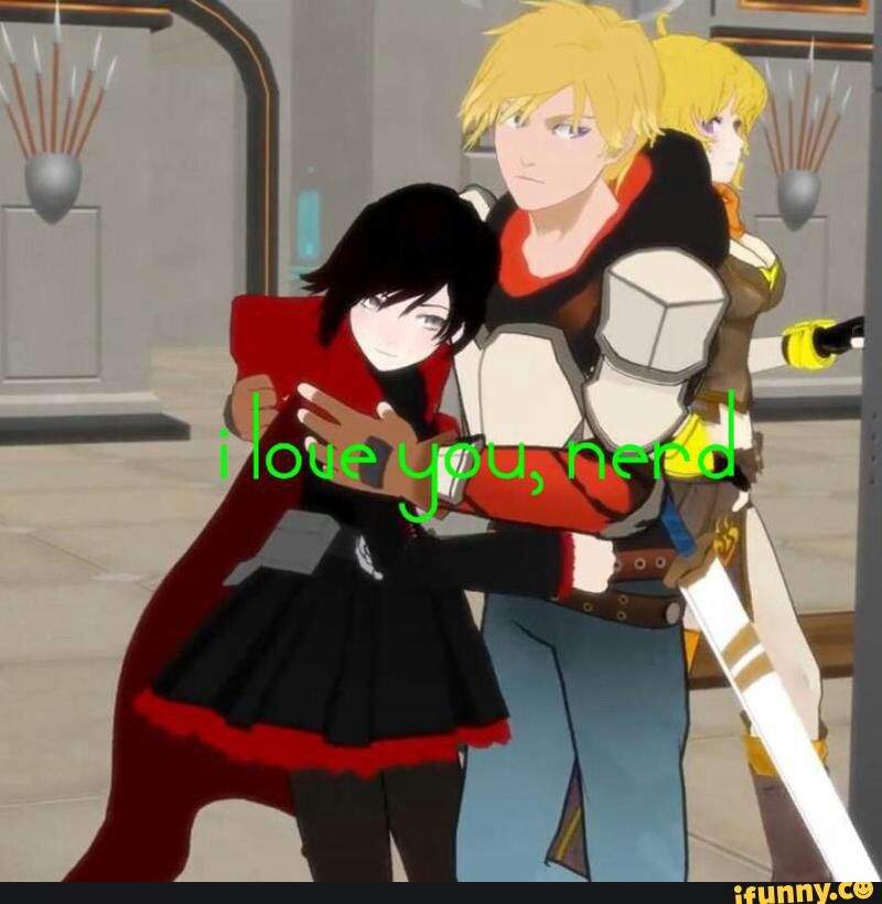 i love you nerd lancaster meme rwby amino