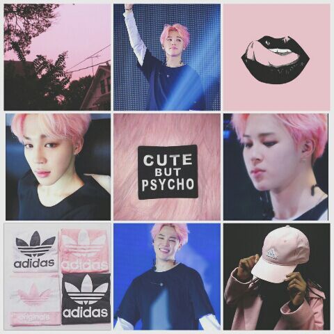 Jimin Pastel Pink And Black Aesthetic Bts Army S Moodboards Amino