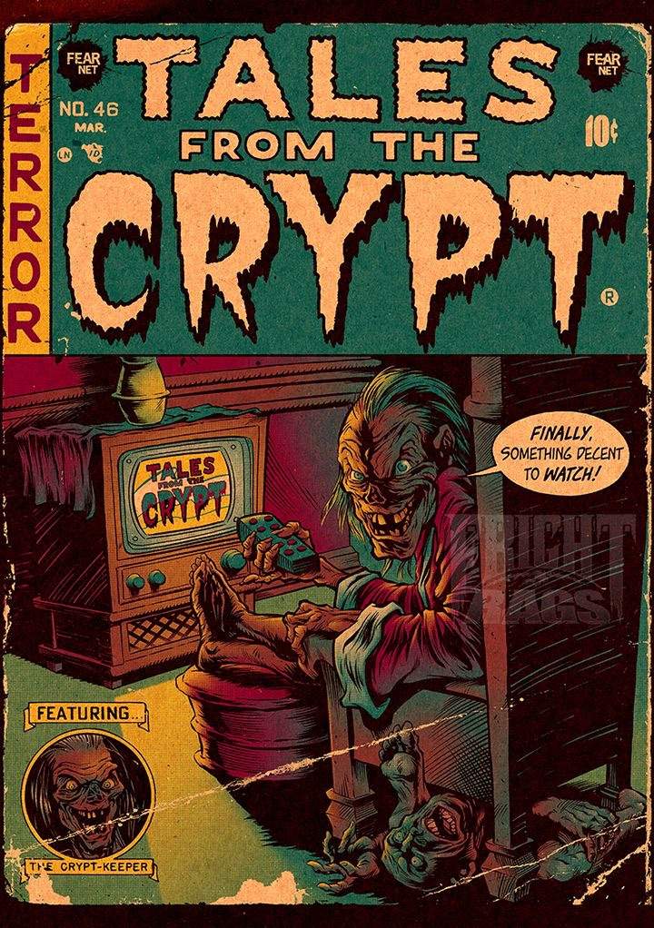 Image result for the crypt keeper comics