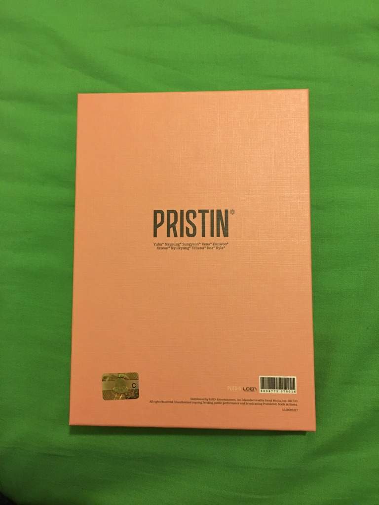 LOT of 3 PRISTIN RENA Official Postcard PHOTOCARD 1st Mini Album Hi Pristin 레나 