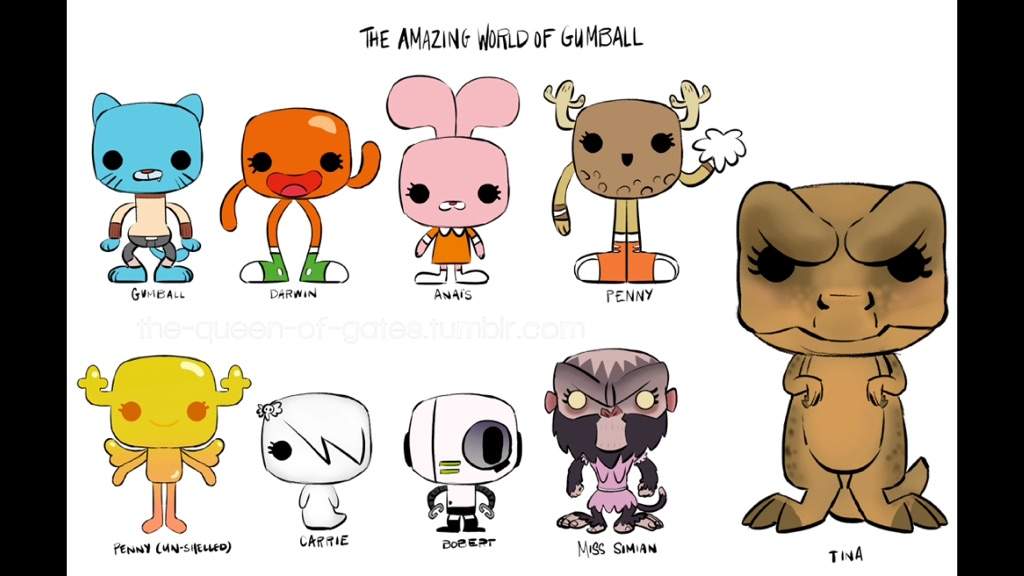 amazing world of gumball funko pop