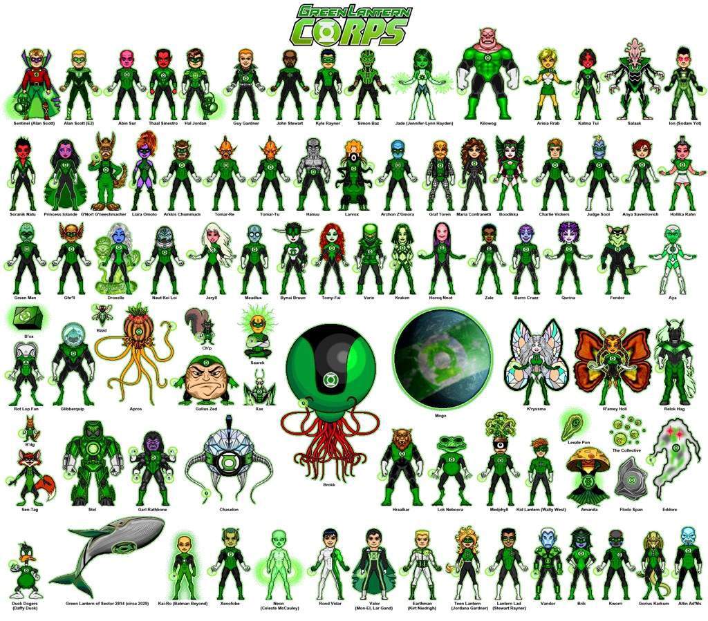 green lantern dc items