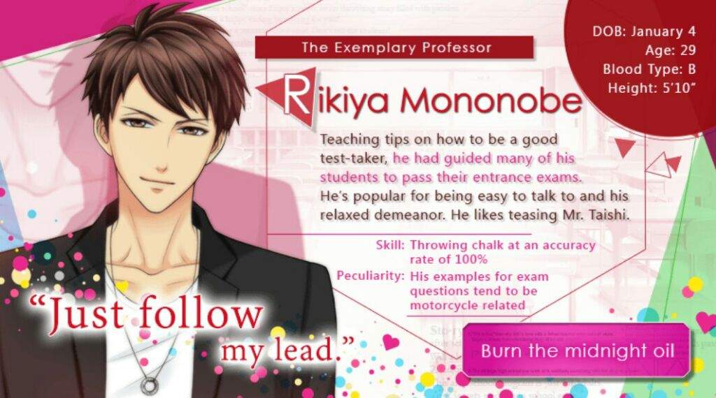 Rikiya Mononobe ♡ (Free main story) | Otome Amino