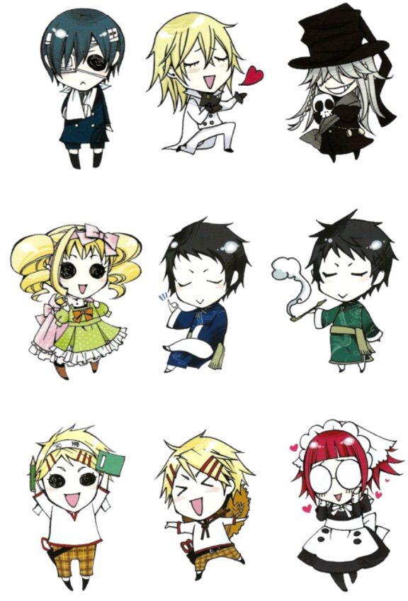 Kuroshitsuji chibi *-* | ☆Kuroshitsuji★ Amino