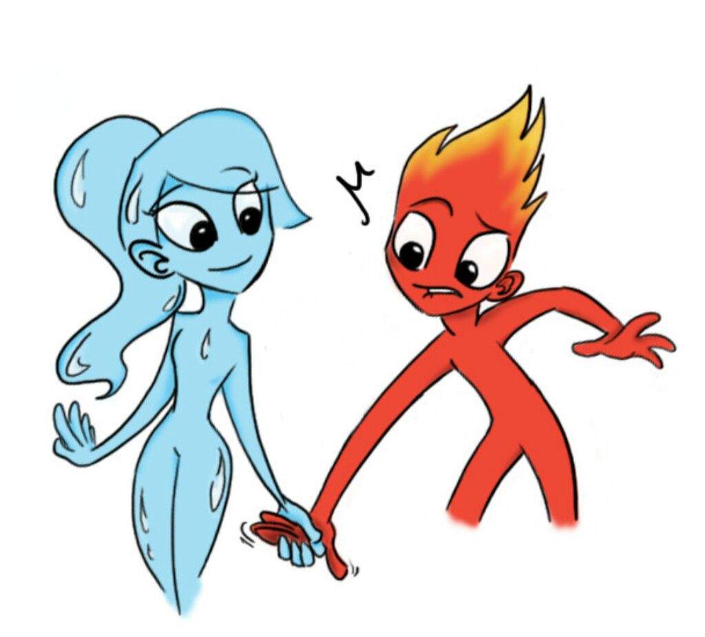 fire: Fire Boy & Ice Girl :snowflake.