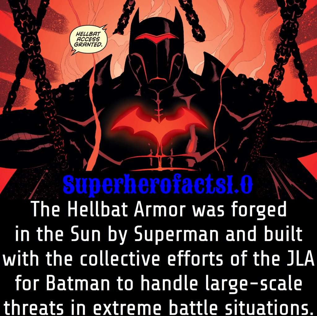 hellbat suit comic