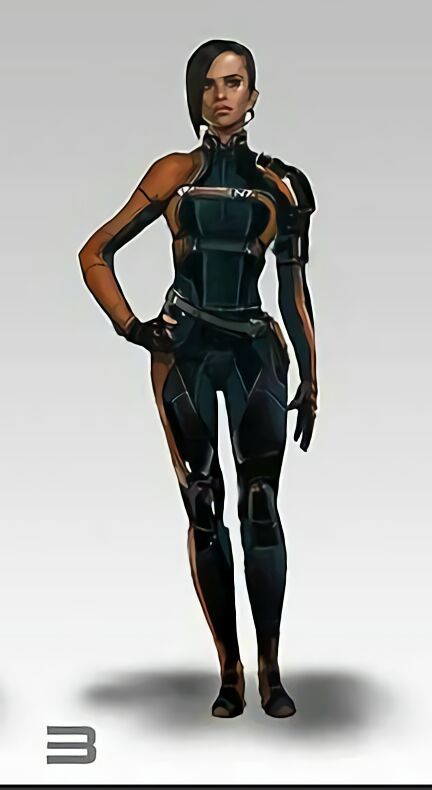 Cora Concept Art And Armour Options Mass Effect Amino Amino 